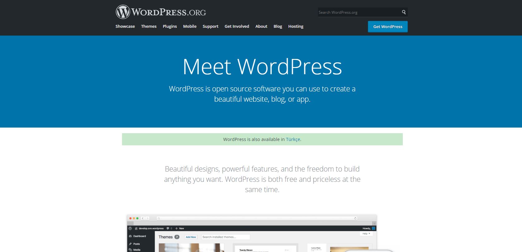 WordPress web hosting