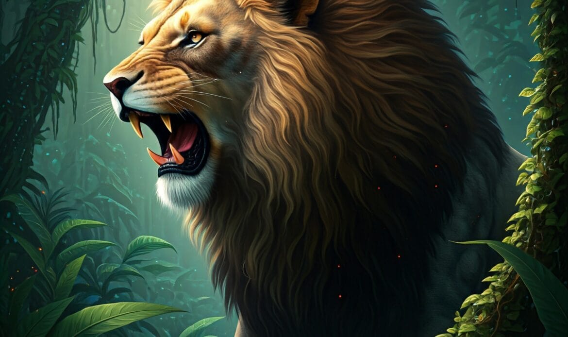 digital lion