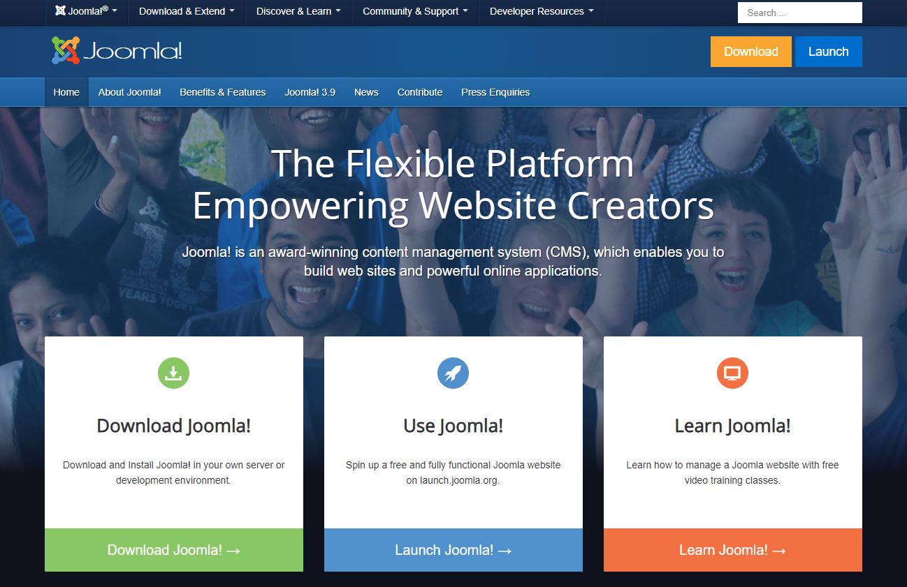 Joomla web hosting